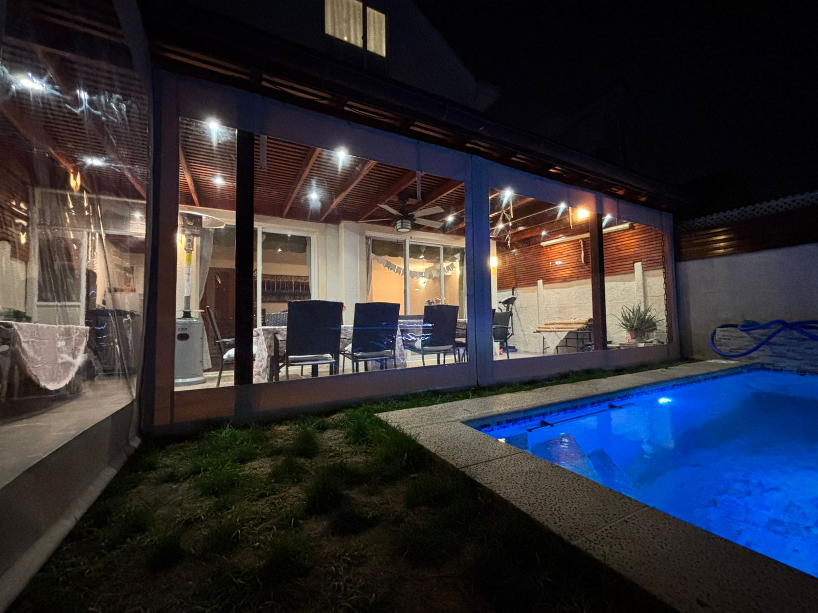 Cierre terraza quincho