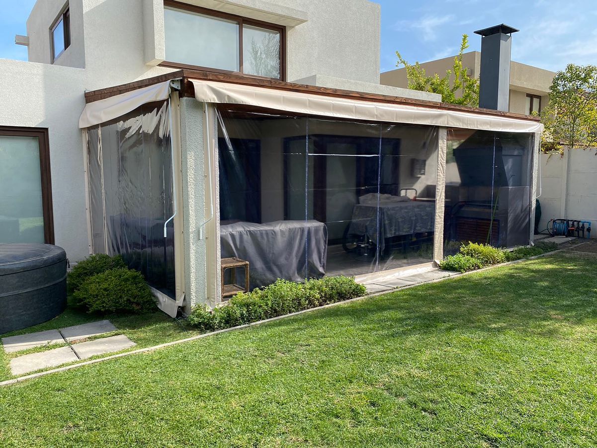 Cierre de terraza enrollable